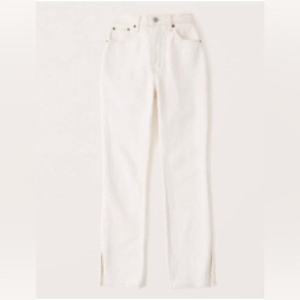 Abercrombie Ultra High Rise 90s Straight Jeans